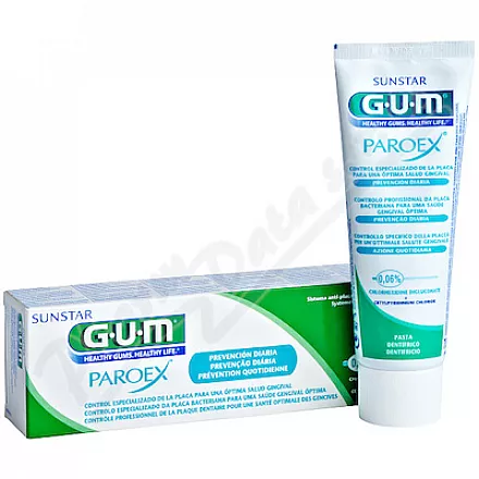 GUM zubní pasta Paroex (CHX 0.06%) 75ml G1750EME
