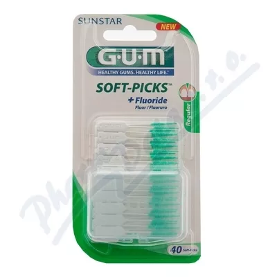GUM SoftPicks gumový mezizubní kartáček 40ks