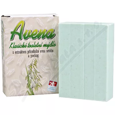 AVENA-Klas.toalet.mýdlo s extr.ovsa a peeling 100g