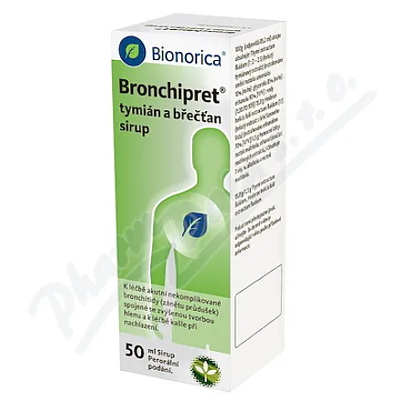 Bronchipret Tymián a Břečťan sir.1x50ml