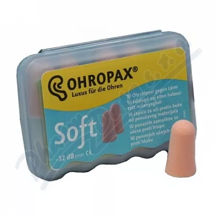 Ohropax Chránič sluchu SOFT 10ks