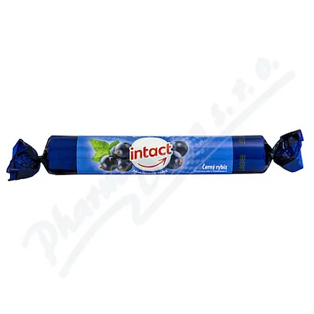 Intact hroznový cukr s vitaminem C Černý rybíz 40g
