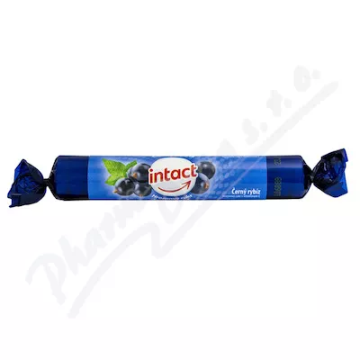 Intact hroznový cukr s vitaminem C Černý rybíz 40g
