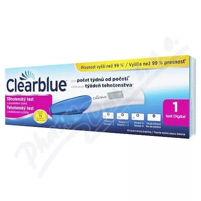 Těhotenský test Clearblue dig.indik.termínu početí