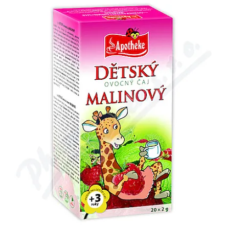 Apotheke Herbatka owocowa dla dzieci malina 20x2g