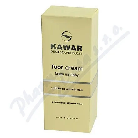 KAWAR Krem do stóp z minerałami z Morza Martwego 150ml