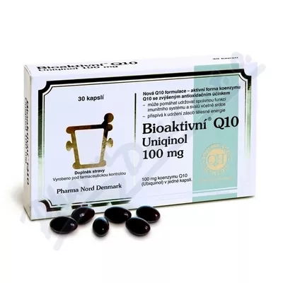 Bioaktivní Q10 Uniquinol 100mg cps.30