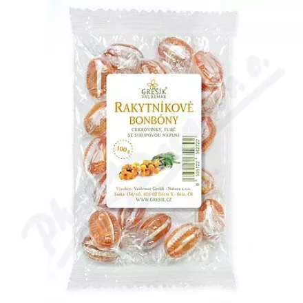 Grešík Rakytníkové bonbóny 100g