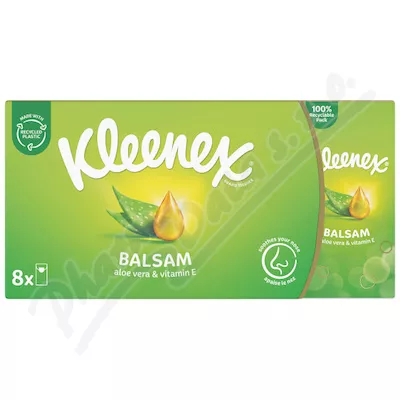 KLEENEX Kapesníky papírové Balsam Hanks 8x9ks