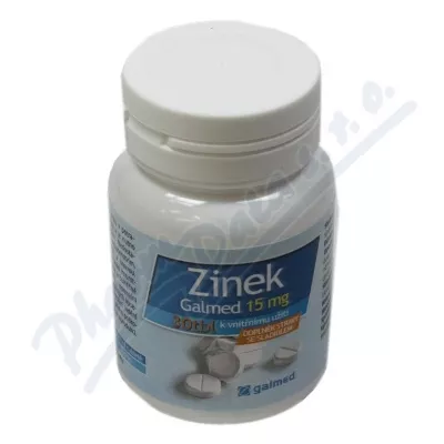 Zinek tbl.30x15mg Galmed