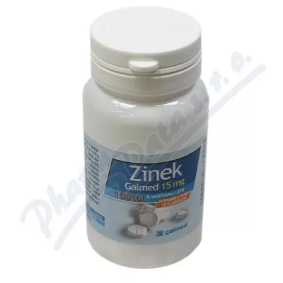 Zinek tbl.100x15mg Galmed