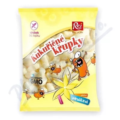 Kukuřičné křupky vanilkové 90g