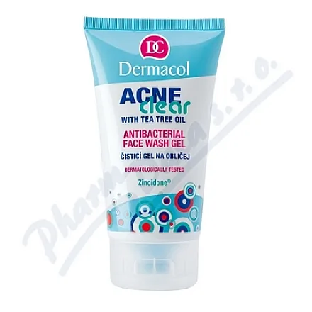 Dermacol Acneclear Antybakteryjny żel oczyszczający 150ml
