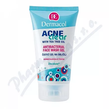 Dermacol Acneclear Antybakteryjny żel oczyszczający 150ml