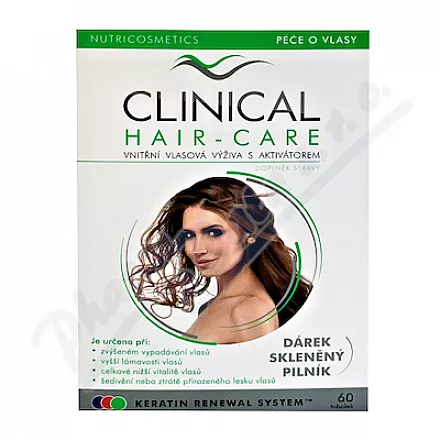Clinical Hair-Care tob.60+sklen.pilník 2měs.kúra