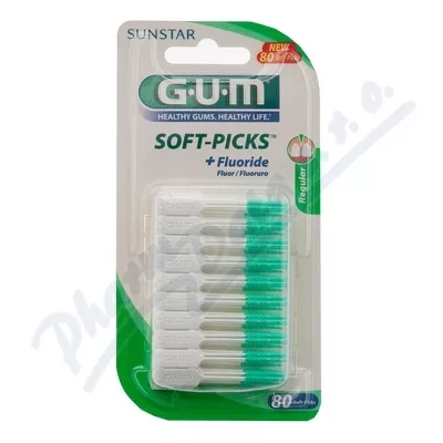 GUM SoftPicks gumový mezizubní 80ks B632M80