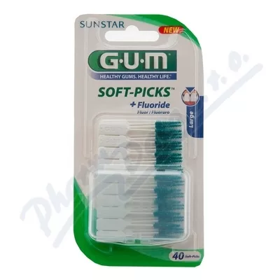 GUM mezizub. kart.SoftPicks gum.VELKÝ 40ks B634M40