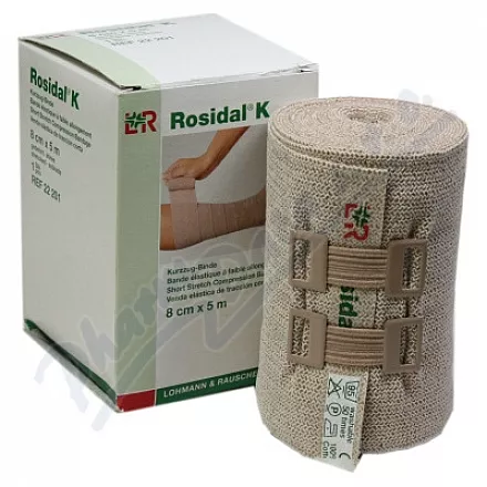 OBINADLO ELASTICKÉ ROSIDAL K,8CMX5M