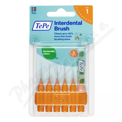 TePe meziz.kart.size 1 Oranžové 6ks 137620