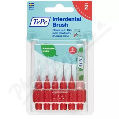 TePe meziz.kart.size 2 Červené 6ks 137630