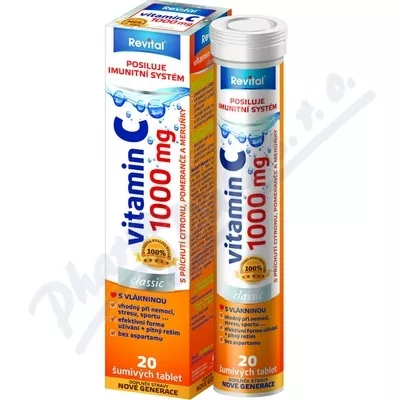 Revital Vitamin C 1000mg eff. tbl.20