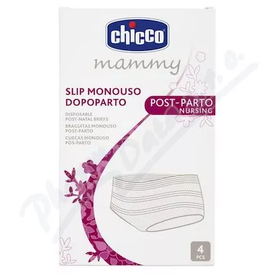 CHICCO Kalhotky síťované elastické univerzální 4ks