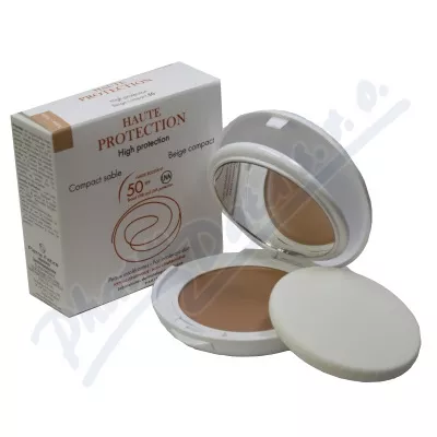 AVENE S Poudre compact SPF 50 10g -pudr světlý OF 50 - mléka a pudry,tělové pudry,jak dostat tekutý pudr z těla,