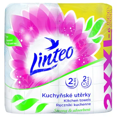 Kuchyňské utěrky LINTEO Satin 2-vrst. 2ks XXL