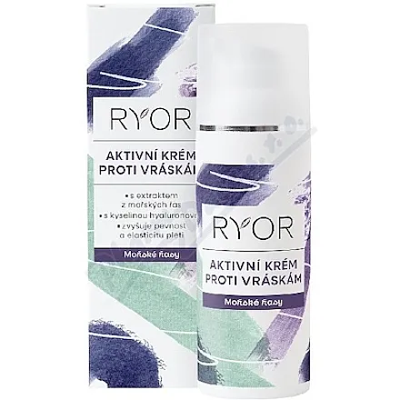 RYOR Mořské řasy Aktivní krém proti vráskám 50ml