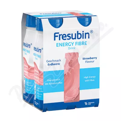 Fresubin Energy Fibre strawberry por.sol.4x200ml
