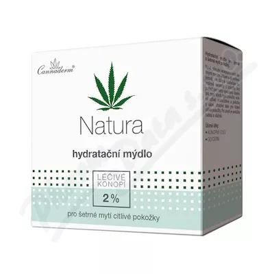 Cannaderm Natura hydratační mýdlo pH 5.5 100g