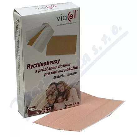 Viacell SN154 opaski zaciskowe 6cmx1m 10szt