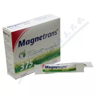 MAGNETRANS 375mg 20 tyčinek granulátu