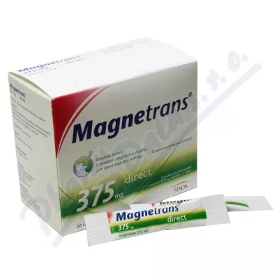 MAGNETRANS 375mg 50 tyčinek granulátu