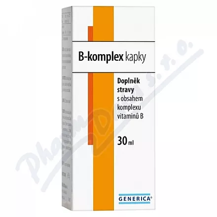 B-komplex kapky 30ml Generica