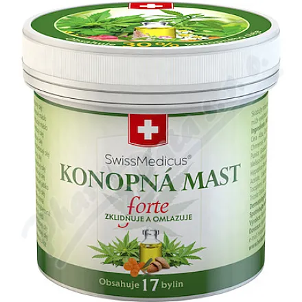 SwissMedicus Maść konopna forte 125 ml