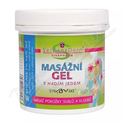 VIVAPHARM SerpensDerm masážní gel hadí jed 250ml