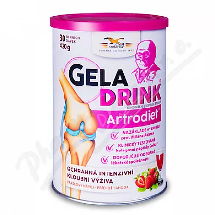 Geladrink Artrodiet napój truskawkowy 420g