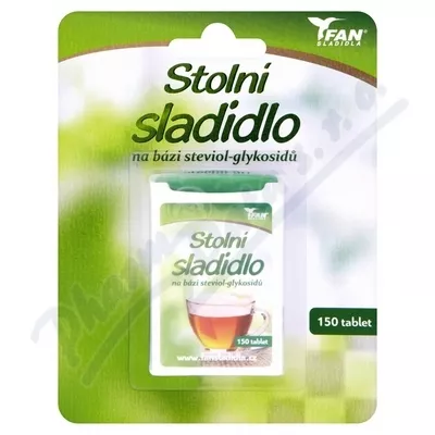 Fan sladidlo Stevia 7.8g/140 tablet