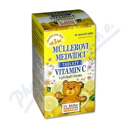 Müllerovi medvídci s vit.C a přích.citronu tbl.45