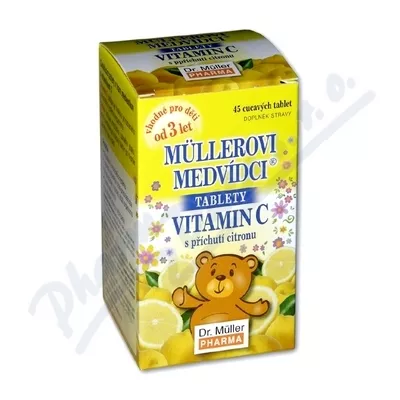 Müllerovi medvídci s vit.C a přích.citronu tbl.45