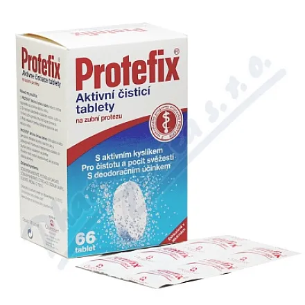 Protefix Aktywne tabletki czyszczące do protez tbl.66