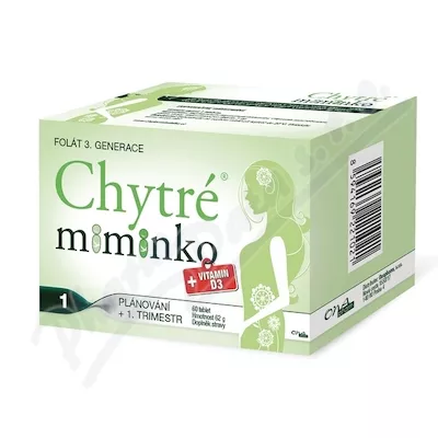 Chytré miminko methylfolát 1 tbl.60