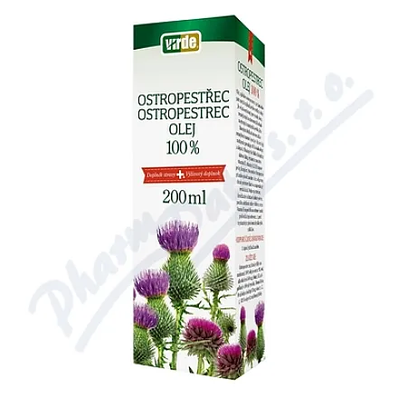 Ostropest plamisty 100% olej 200ml