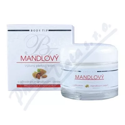 BodyTip mandlový výživný krém suchá/citl.pleť 50ml