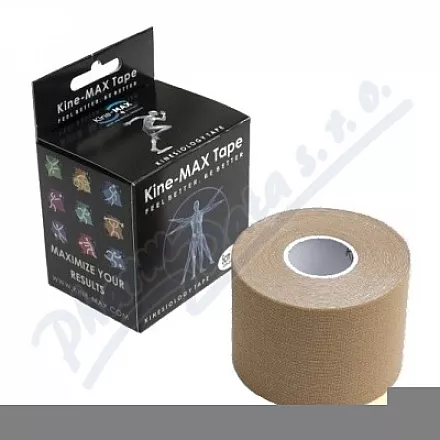 Tejp. KinesioMAX kinesio tape tělová 5cmx5m