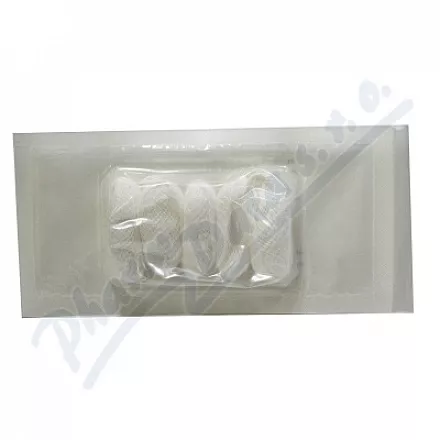 Tampón stáčený z gázy steril.15x15cm/5ks Steriwund