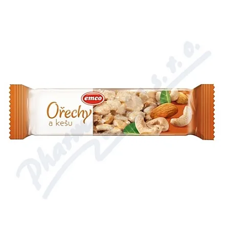 EMCO Baton z orzechami i nerkowcami 35g