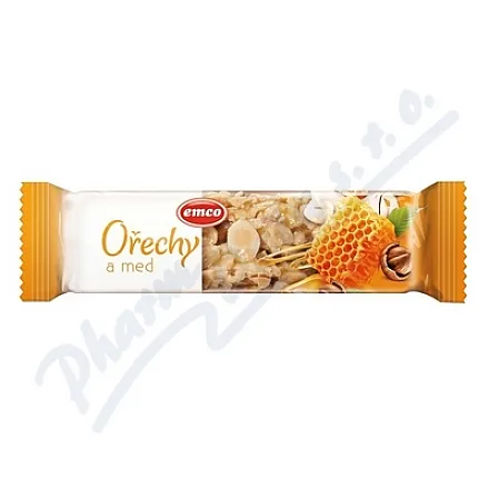 EMCO Tyčinka ořechy a med 35g