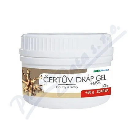 Edenpharma Diabelski pazur+MSM żel 300+50g GRATIS
